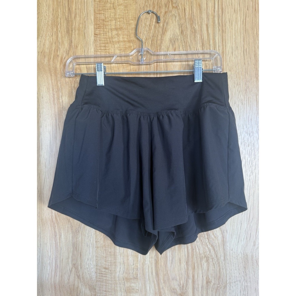 NWT DSG Women's Size Medium 3" High Rise Stride Black Shorts - Picture 1 of 3